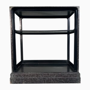 Japanese Lacquered Tana Display Shelving with Raden Inlay, 1890s