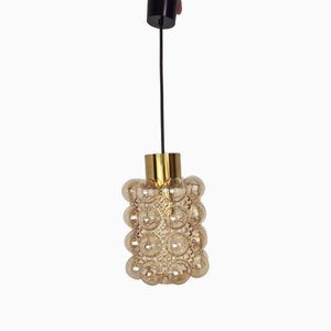 Bubble Glass Pendant Lamp by Helena Tynell for Limburg, 1970s