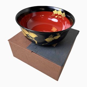 Japanese Lacquer Bowl, 1970s