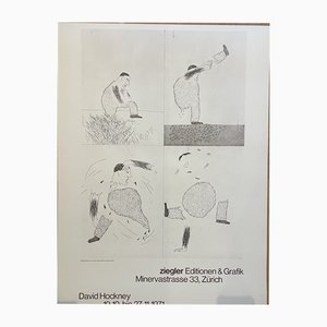 David Hockney, Illustrazioni di fiabe per le fiabe dei Grimm, anni 2000, carta