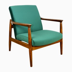 Green GFM-64 Lounge Chair by Edmund Homa, 1970s
