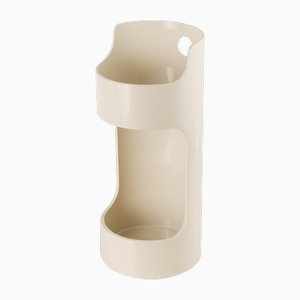 Sculptural Umbrella Stand in Cream from OPAL Germany,1970s