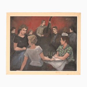 Otto Olsen, Untitled, 1958, Oil on Canvas