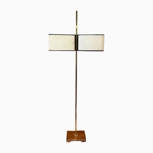 Französische Vintage Stehlampe von Maison Lunel, 1950