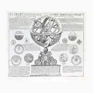 Unknown, La Sfera Artificiale overo Armillare Obliqua, Paper