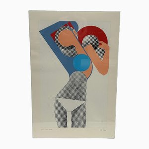 Gerald Laing, KM Kate Moss, Paper