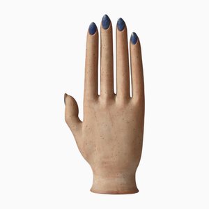 Grande scultura in gres con mano di donna di Finn Lynggaard, Danimarca, anni '70