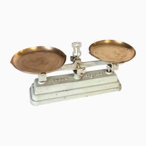 French Scale in Wrought Iron and Brass