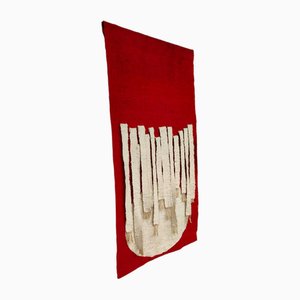 Vintage Japanese Wall Art Tapestry, 1970s