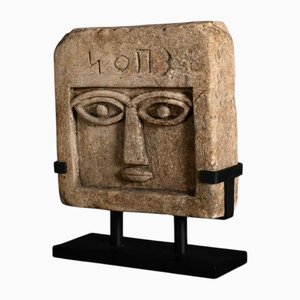 Archaic-Style Sculpture in Sandstone