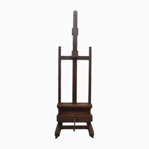 Adjustable Oak Artist's Studio Easel