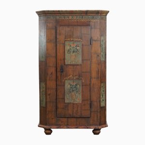 Antique Wedding Cabinet with One Door, 1800s