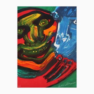 Bengt Lindström, Untitled, Lithograph