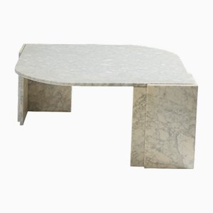 Tavolino da caffè in marmo, anni '80