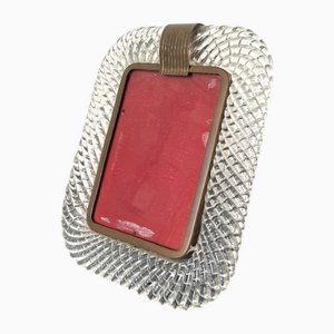 Vintage Photo Frame by Ercole Barovier for Barovier & Toso, 1940s