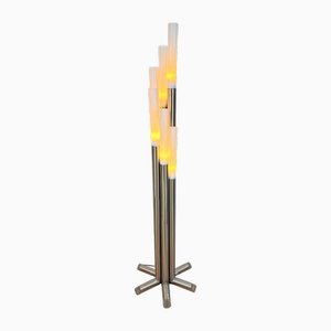 Space Age Floor Lamp in Metal