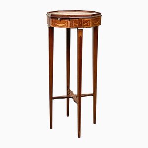 Octagonal Mahogany and Satinwood Occasional Table, 1890