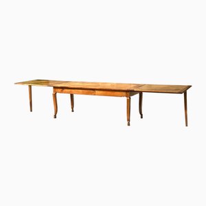 Antique Extendable Farmhouse Dining Table, 1820
