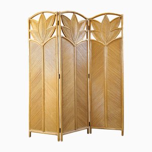 Vintage Bamboo Room Divider, 1970s