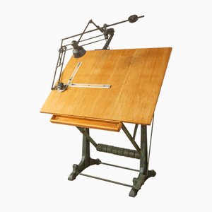 Table à Dessin en Fonte, 1950s