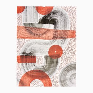 Sumit Mehndiratta, Pastel Hypnogogia, Acrilico su carta