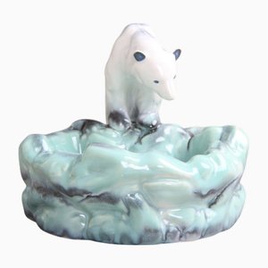 Art Deco Boheme Figur von Ditmar Urbach Pottery, 1890er