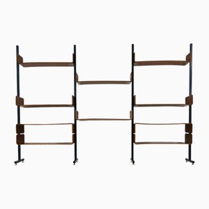 Wandregal von Franco Campo & Carlo Graffi für Home Torino, 1950er