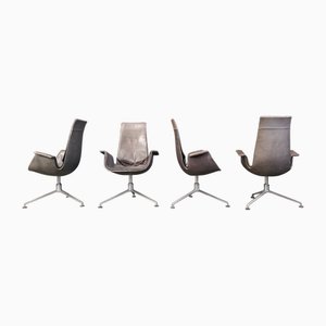 Fk 6725 Stühle von Preben Fabricius & Jørgen Kastholm für Walter Knoll, 1960er, 4er Set