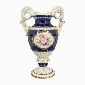 Vase par Ernst August Leuteritz pour Meissen Porcelain, 1860