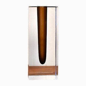 Swedish Art Glass Vase by Asta Strömberg for Strömbergshyttan, 1970s