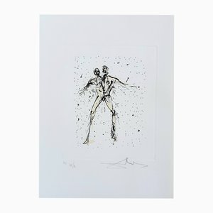 Salvador Dali, Zwillinge, 1974, Radierung