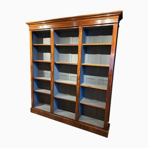 Antique Mahogany Open Bookcase