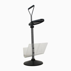 Italian Valet with Magazine Rack from Valenti, 1980s