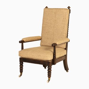 Grande Chaise Bobbin, Angleterre, 19ème Siècle