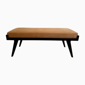 Upholstered Oak Bench, 2010s