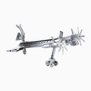 Steel Airplane Figurine, 2001