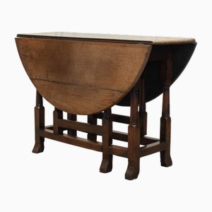 Tavolo Hangoor in quercia, Olanda, XIX secolo