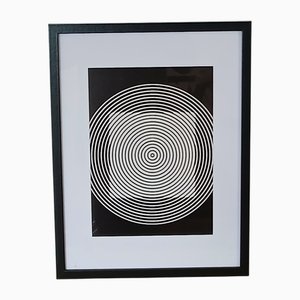 Victor Vasarely, After Kinetic Work, 1973, Serigrafia, Incorniciato