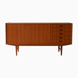 Vintage Scandinavian Teak Sideboard with Drawers, 1960s
