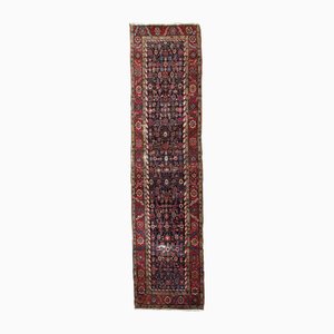 Tapis de Couloir Antique Fait Main, 1880s