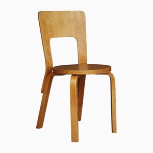 Model 66 Side Chair by Alvar Aalto for Artek, 1940s