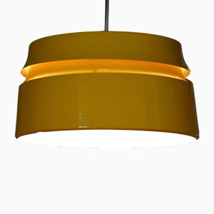 Scandinavian Yellow Ceiling Lamp, 1960s-1970s