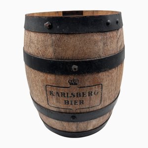 Karlsberg Bier Wooden Barrel, 1890s