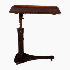 Antique Victorian Height-Adjustable Bedside Table, 1900