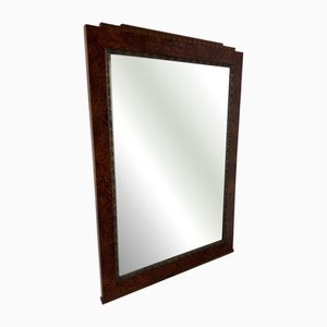 Large French Art Deco Wall Mirror, 1930s