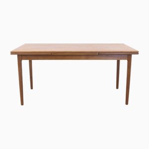 Danish Teak Extending Dining Table, 1960s