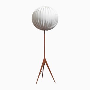 Large Spherical Floor Lamp by Uno and Östen Kristiansson for Luxus, 1950s
