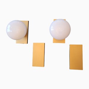 Lámparas de pared Modulo de ST Valenti para Valenti Luce, Milán, Italia, años 70. Juego de 4