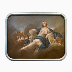 Pierre Charles Trémolières, Allegorie der Poesie, 1730, Öl auf Leinwand, Gerahmt