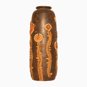 Italian Ceramic Dimmable Floor or Table Lamp, 1970s